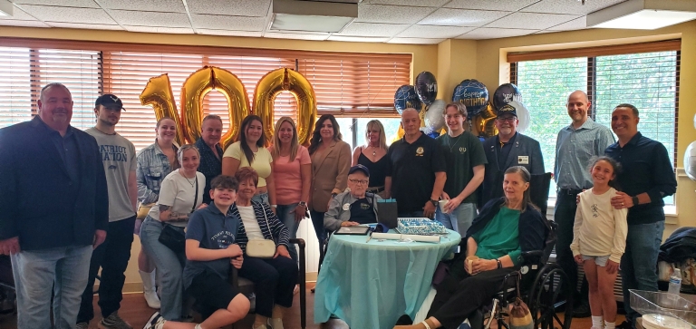 WWII Navy Veteran Celebrates 100th Birthday in Little Egg Harbor